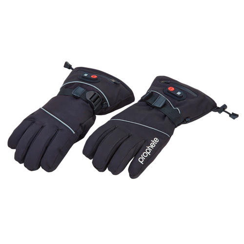PROPHETE Fahrradhandschuhe, Smartfunktion, S/M - schwarz - Größe S/