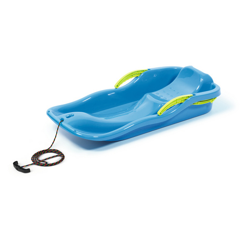 PROSPERPLAST Schlitten »Race«, Länge: 877 mm, mit Zugband - blau