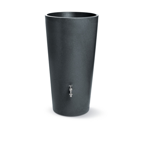 Image of ARVES Regenspeicher »Rainbowl Flower«, 150 l, anthrazit - grau