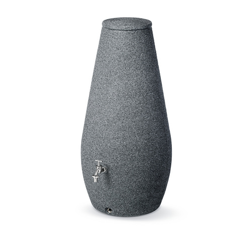 ARVES Regentonne »Drop«, 200 l, granit - grau
