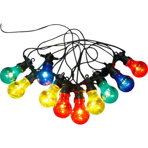 GLOBO LIGHTING LED-Lichterkette »NIRVANA«, 10xLED, bunt, 700 cm