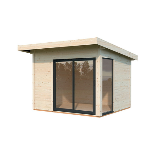 PALMAKO Gartenhaus »Andrea«, Aufstellmaße BxTxH: 340 x 352 x 249 cm, tauchgrundiert, Holz - braun Rabatt: 13 %