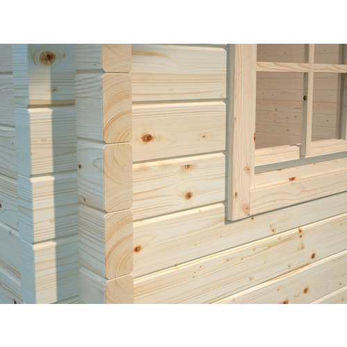 PALMAKO Gartenhaus »Helena«, Aufstellmaße BxTxH: 514 x 524 x 285 cm, lackiert, Holz - grau |  Fichte