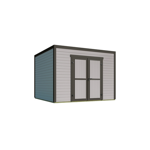 Ferienhaus, STELLA 3,28 mm hellgrau |  Fichte