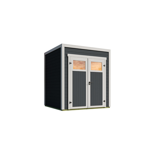 Ferienhaus, NIKA 1 28 mm,graphitgrau |  Fichte