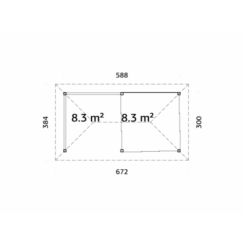 PALMAKO Pavillon »Bianca Set 204 Slide...