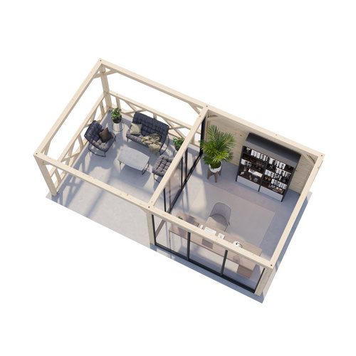 PALMAKO Pavillon »Lenna«, Aufstellmaß...