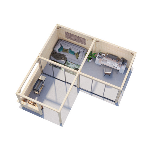 PALMAKO Pavillon »Bianca«, Aufstellma...