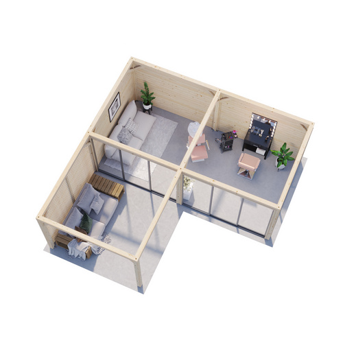 PALMAKO Pavillon »Lenna«, Aufstellmaß... PALMAKO Pavillon »Lenna«, Aufstellmaß...