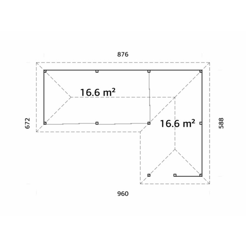 PALMAKO Pavillon »Bianca«, AufstellmaÃ... PALMAKO Pavillon »Bianca«, AufstellmaÃ...
