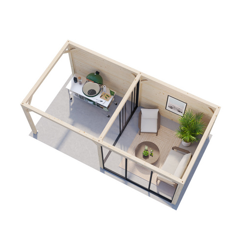 PALMAKO Pavillon »Lenna«, Aufstellmaß...