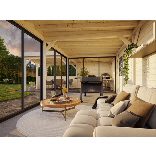 PALMAKO Pavillon »Lenna«, Aufstellmaß...