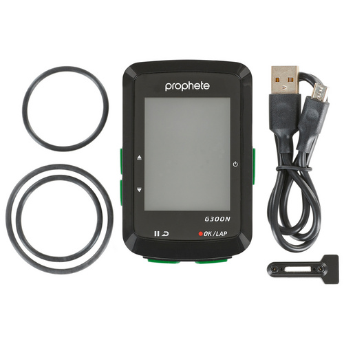 Image of PROPHETE Fahrradcomputer, Navi , 13 Funktionen - schwarz