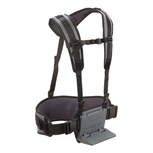 WOLFCRAFT Tragegurt, max. Tragfähigkeit: 30 kg, Nylon, schwarz/grau