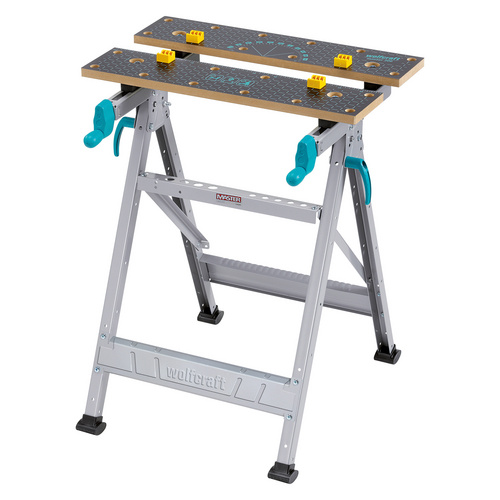 WOLFCRAFT Arbeitstisch »Master 200«, Breite: 64,5 cm - bunt