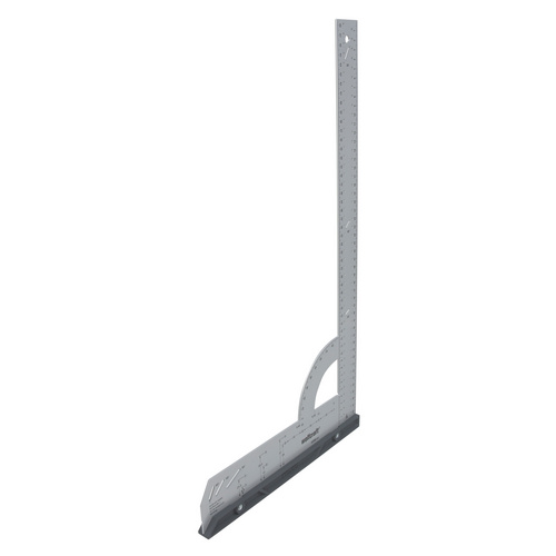 Wolfcraft Universalwinkel 500 mm aus Stahl für präzise Maßarbeiten und 90 Grad Winkelmessungen