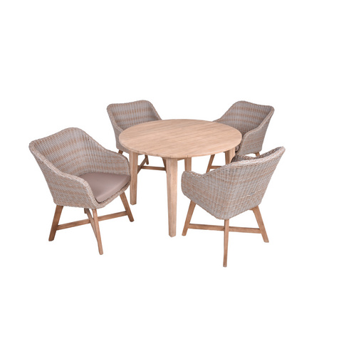 Garden Pleasure Garten-Essgruppe "ARVADA/OAKLAND Set 01" 5 Stk. tlg.