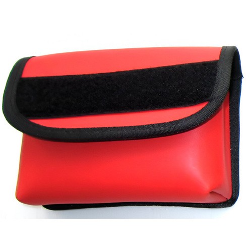 Thumbnail - HEIM Tasche für Hundegeschirr »Modern Art«, Größe: 13  cm, Cordura, rot