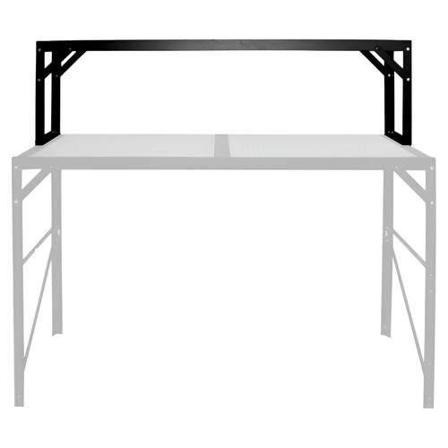 VITAVIA Alu-Tischaufsatz, BxL: 28 x 121 cm - schwarz