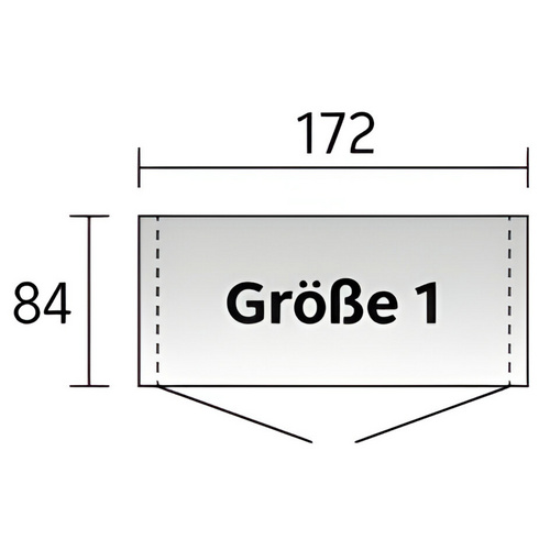 BIOHORT Gerätehaus »Europa« (RABATT 10%) | Restposten 10% Rabatt