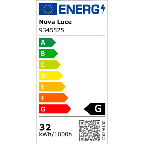 Thumbnail - NOVA LUCE Deckenleuchte »Stake «, LED, 30 W, Höhe: 7 cm, schwarz