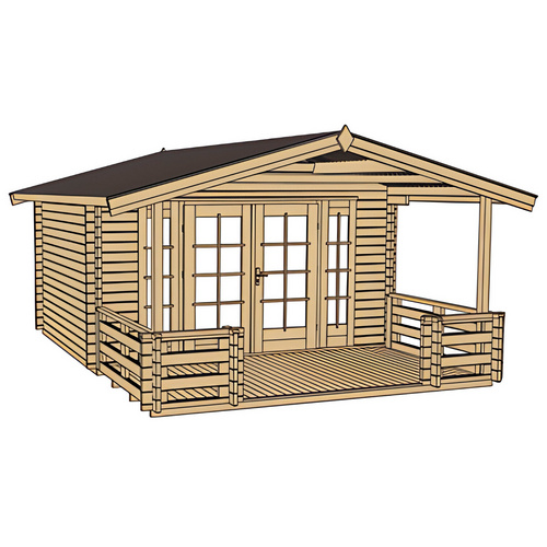 WEKA Gartenhaus »137 B Gr.2« (RABATT 10%) | Restposten 10% Rabatt