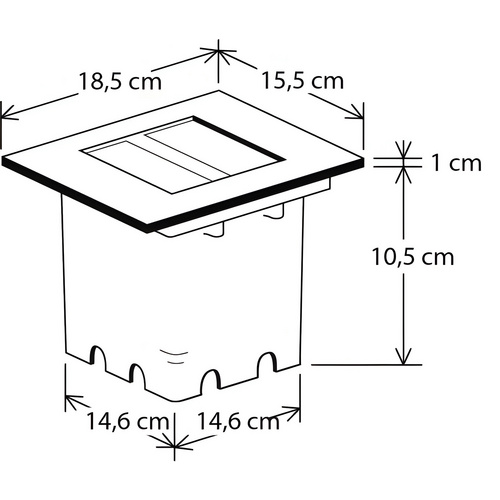 Thumbnail - Konstsmide Bodenspot »EFFECT - Einbaustrahler«, 9 W