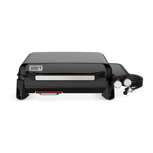 Weber-Stephen Schwarz Gasgrill, Slate Gp 56Cm Premium Plancha - Image 4