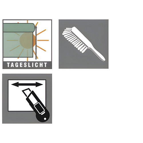 Thumbnail - GARDINIA Rollo »EASYFIX«, orange, Strukturiert, Polyester