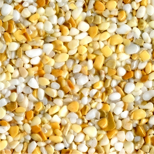 RAVELLO Steinteppich Boden, frostsicher, außen - gelb