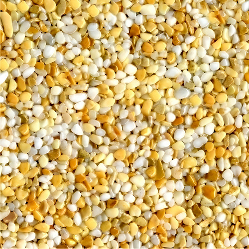 RAVELLO Steinteppich Boden, frostsicher, außen - gelb