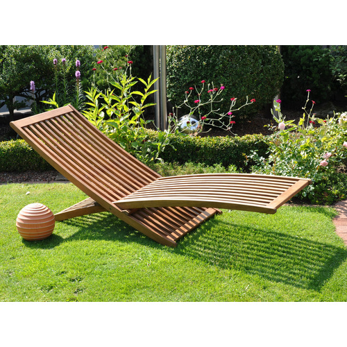 Thumbnail - LECO Sonnenliege, Sonnenliege GRAZIA - braun | grau