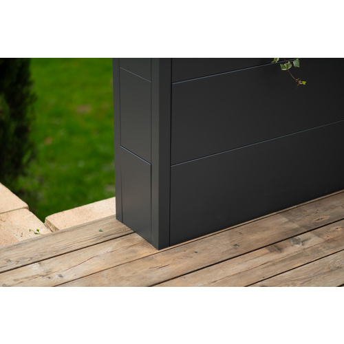 Thumbnail - Westmann Pflanzkübel »Talus«, BxHxT: 100 x 77 x 25 cm, Stahl, anthrazit - grau