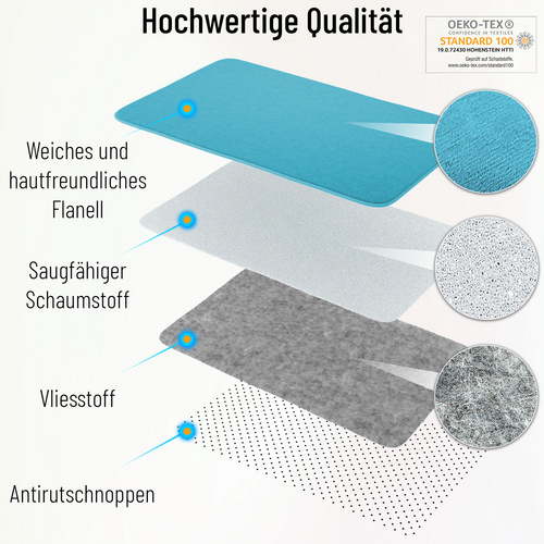 Thumbnail - Sanilo Badteppich »Blooming«, rosa, Polyester