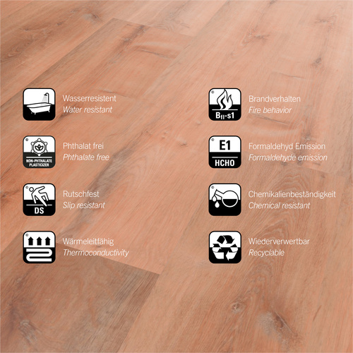 Thumbnail - STARCLIC Designboden »Starclic Moreplus«, BxLxS: 220 x 1210 x 5 mm, Eiche - braun