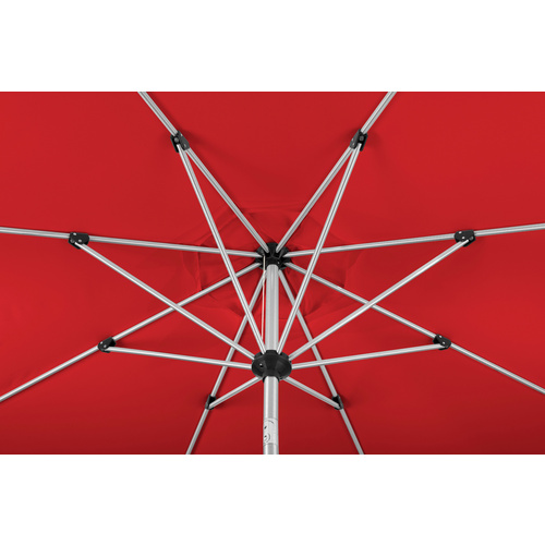 Thumbnail - SCHNEIDER SCHIRME Marktschirm »Venedig«, rund, abknickbar, Sonnenschutzfaktor: 50+ - rot