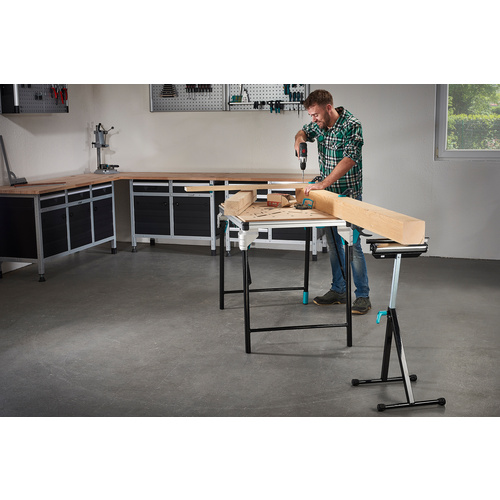 Thumbnail - WOLFCRAFT Rollenbock, Metall, 50 kg (max. tragfähig) - bunt