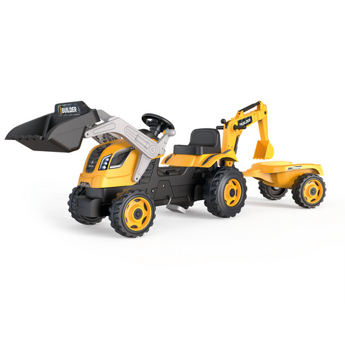 Smoby Builder Max Traktor  Anhnger - Image 3