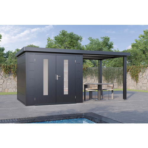 Thumbnail - WOLFF FINNHAUS Terrasse »Finnhaus Style«, 2424 Anthrazit - grau