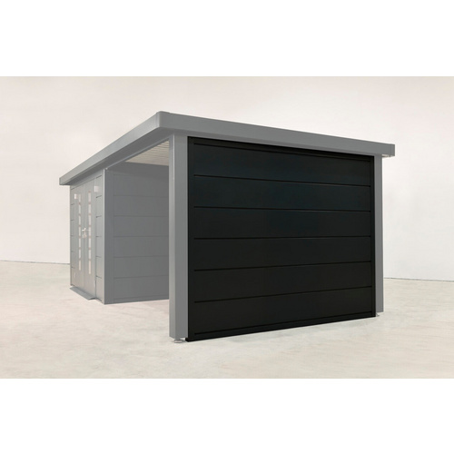 WOLFF FINNHAUS Seitenwand »Finnhaus Style«, Terrasse 30, anthrazit - grau