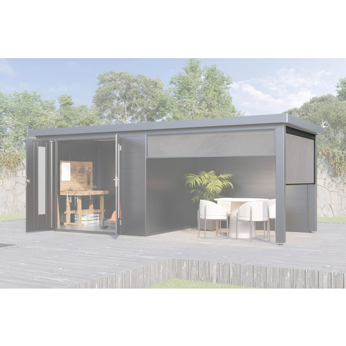 WOLFF FINNHAUS Rollo »Finnhaus Style«, 240 cm, anthrazit - grau