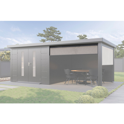 WOLFF FINNHAUS Rollo »Finnhaus Style«, 300 cm, anthrazit - grau