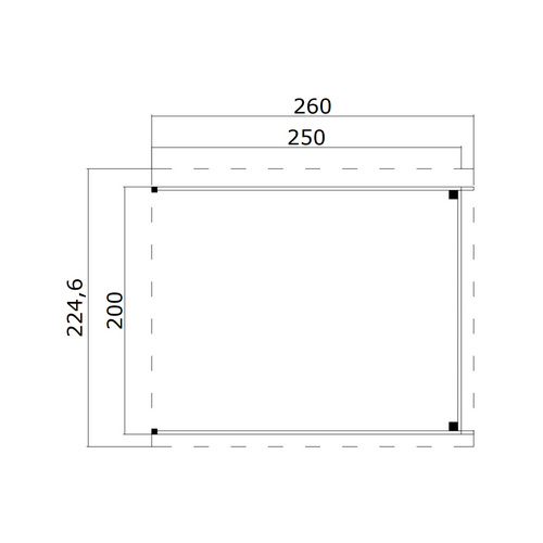LASITA MAJA Anbau »Zambezi«, BxT: 250 x 200 cm (Aufstellmaß ), grün - gruen