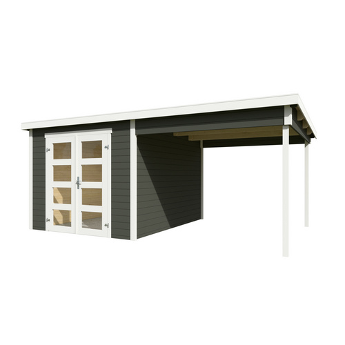 LASITA MAJA Anbau »Zambezi«, BxT: 250 x 300 cm (Aufstellmaß ), grün - gruen |  Holz  |  7,2 m²