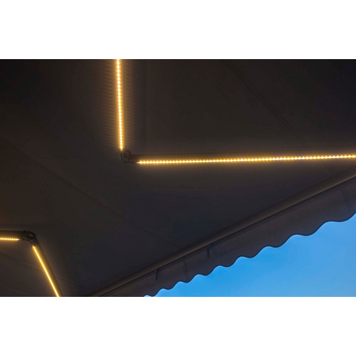 Thumbnail - CASAYA Halbkassettenmarkise, BxL: 400 x 300 cm, grau-anthrazit