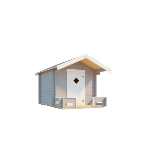 Thumbnail - LASITA MAJA Kinderspielhaus »Pinoccio«, BxHxT: 219 x 188 x 270 cm, grau