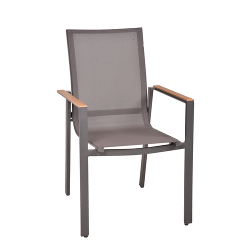 Garden Pleasure Stapelstuhl "SILEA, 2er Set" (Set) 2 Stk.stapelbar