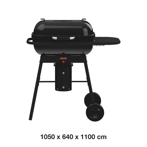 BARBECOOK Holzkohlegrill, LxBxH: 105 x 64 x 110 cm, schwarz