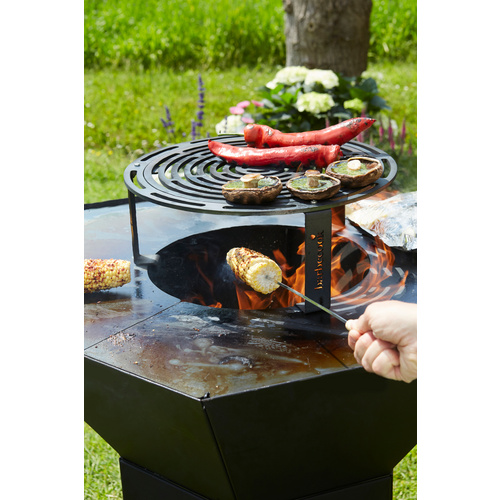Thumbnail - BARBECOOK Grillrosterhöhung »Dynamic Centre«, rund, ⌀: 36 cm, Stahl - schwarz