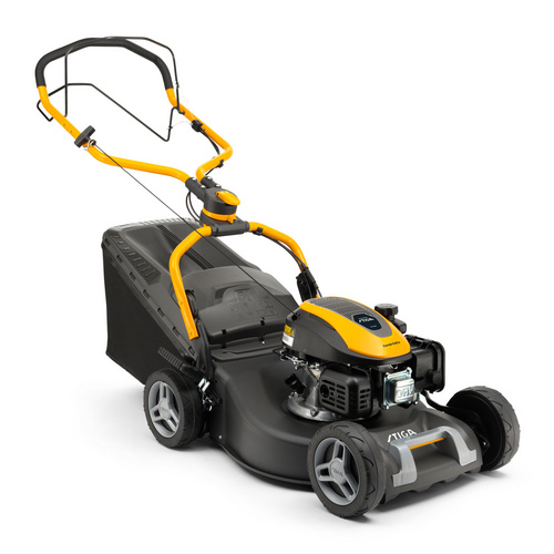 STIGA Benzin-Rasenmäher, 2,2 kw, Flächenempfehlung: max. 1200 m2 - gelb